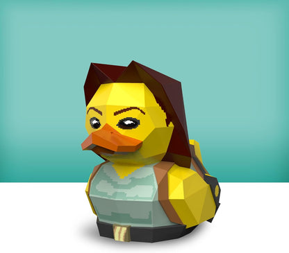 TUBBZ : Tomb Raider - Lara Croft Cosplaying Rubber Duck Vinyl Figure (‎Lara Croft (Mini
