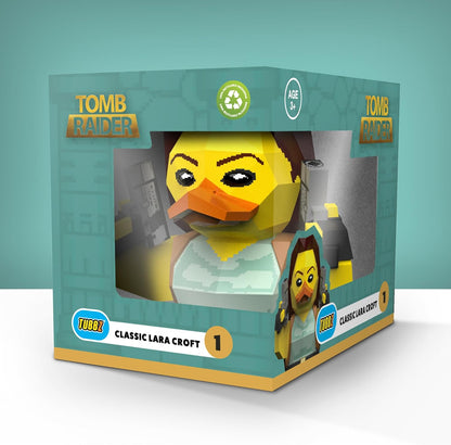 TUBBZ Caja Edición: Tomb Raider - Lara Croft Figura Coleccionable de Pato de Goma Disfrazado
