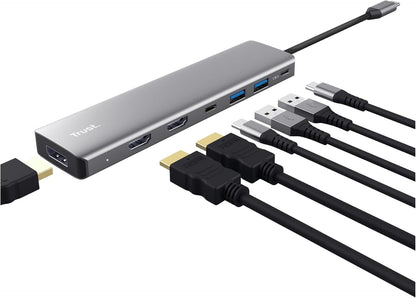 Trust Dalyx 7-in-1 Multiport Adapter USB Combination Hub