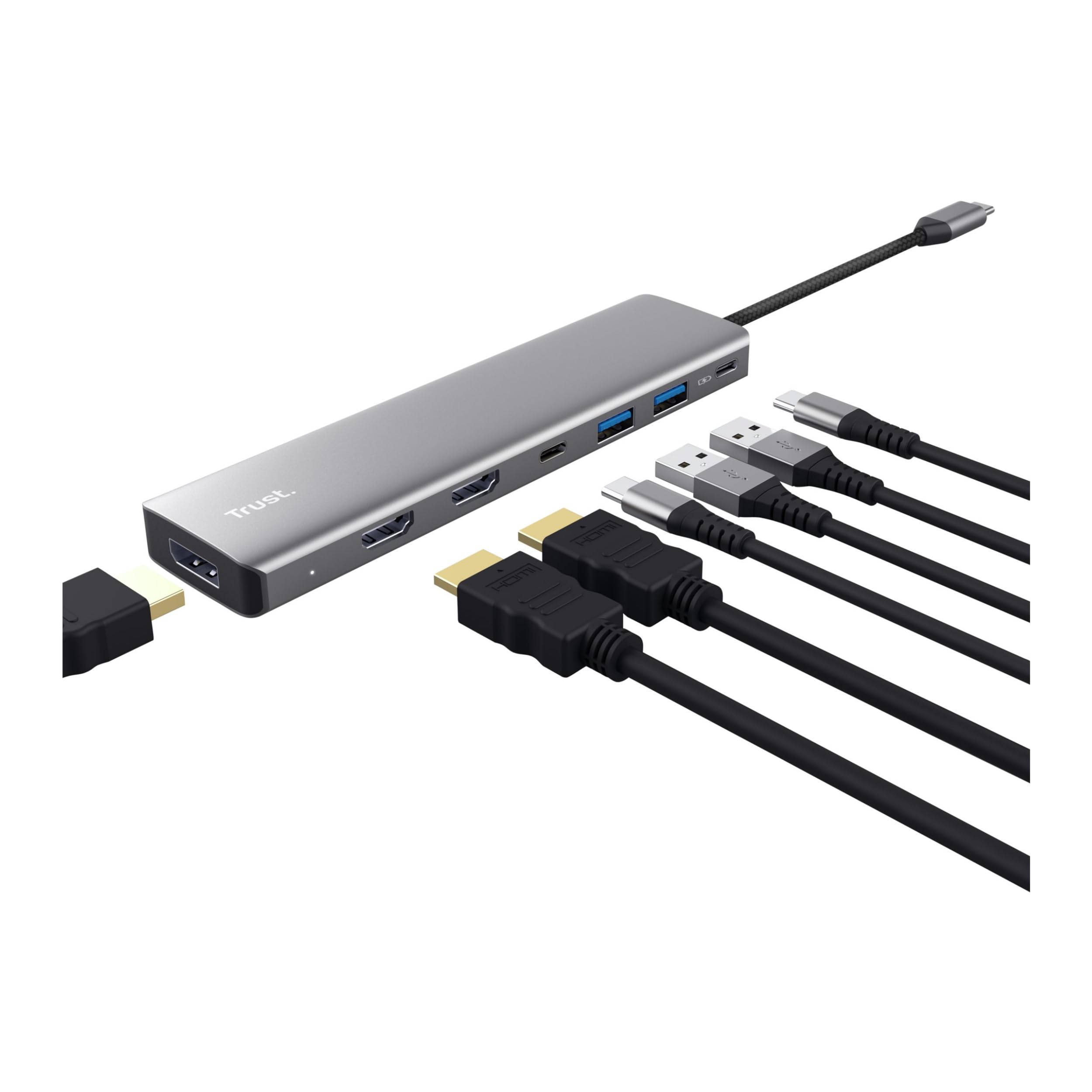Trust Dalyx 7-in-1 Multiport Adapter USB Combination Hub