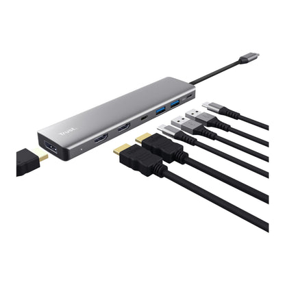 Trust Dalyx 7-in-1 Multiport Adapter USB Combination Hub