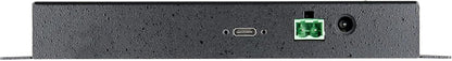 StarTech.com 4-Port USB C Hub 10Gbps - Metal Industrial USB Type-C Hub w/ 3xUSB-A & 1xUSB-C - ESD & Surge Protection - USB-C or USB-A Host - Self-Powered Mountable USB 3.2/3.1 Gen 2 Hub (HB31C3A1CME