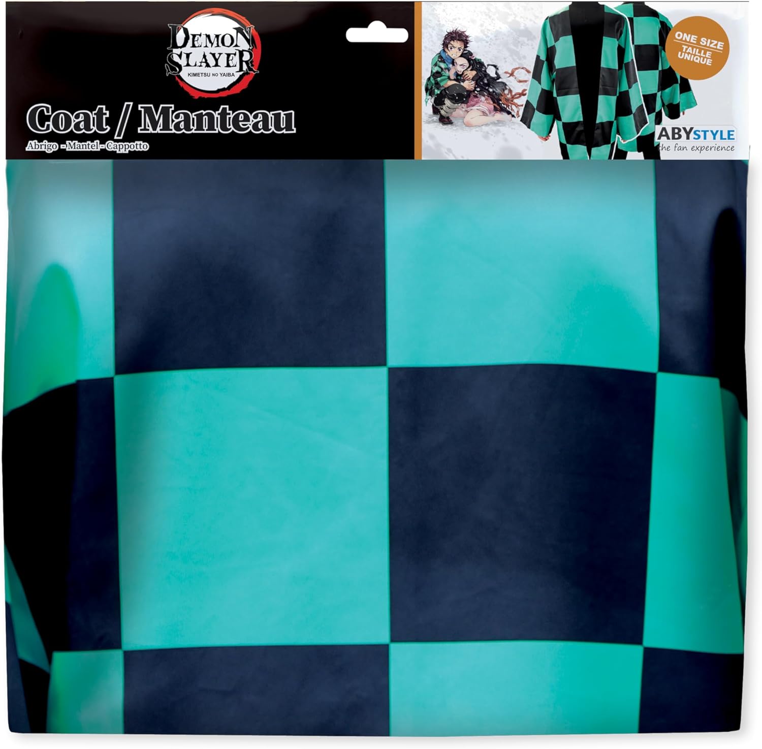 ABYSTYLE - Demon Slayer Giacca Replica Haori di Tanjiro