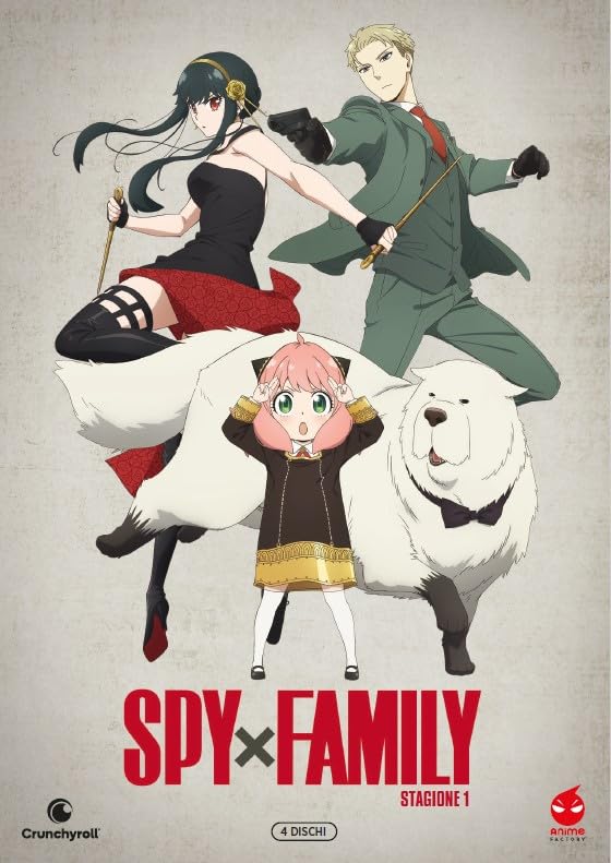 Spy X Family - St.1 (Box 4 Dv + Card + Booklet )