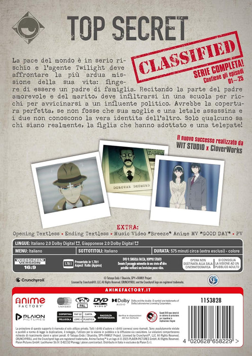 Spy X Family - St.1 (Box 4 Dv + Card + Booklet )