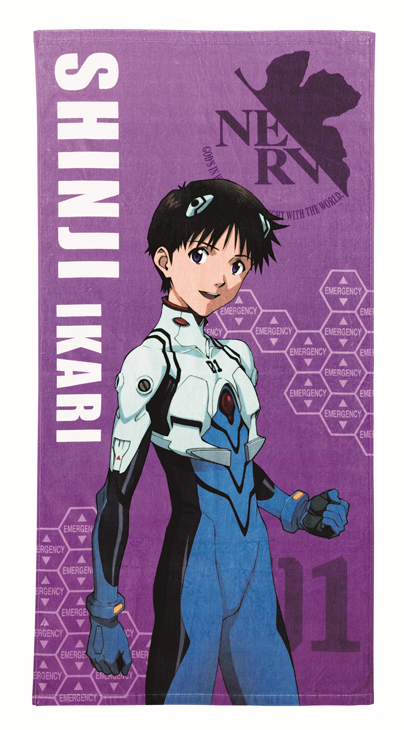 Evangelion: Marushin - Telo Da Bagno Shinji Plugsuit 70X140 Cm