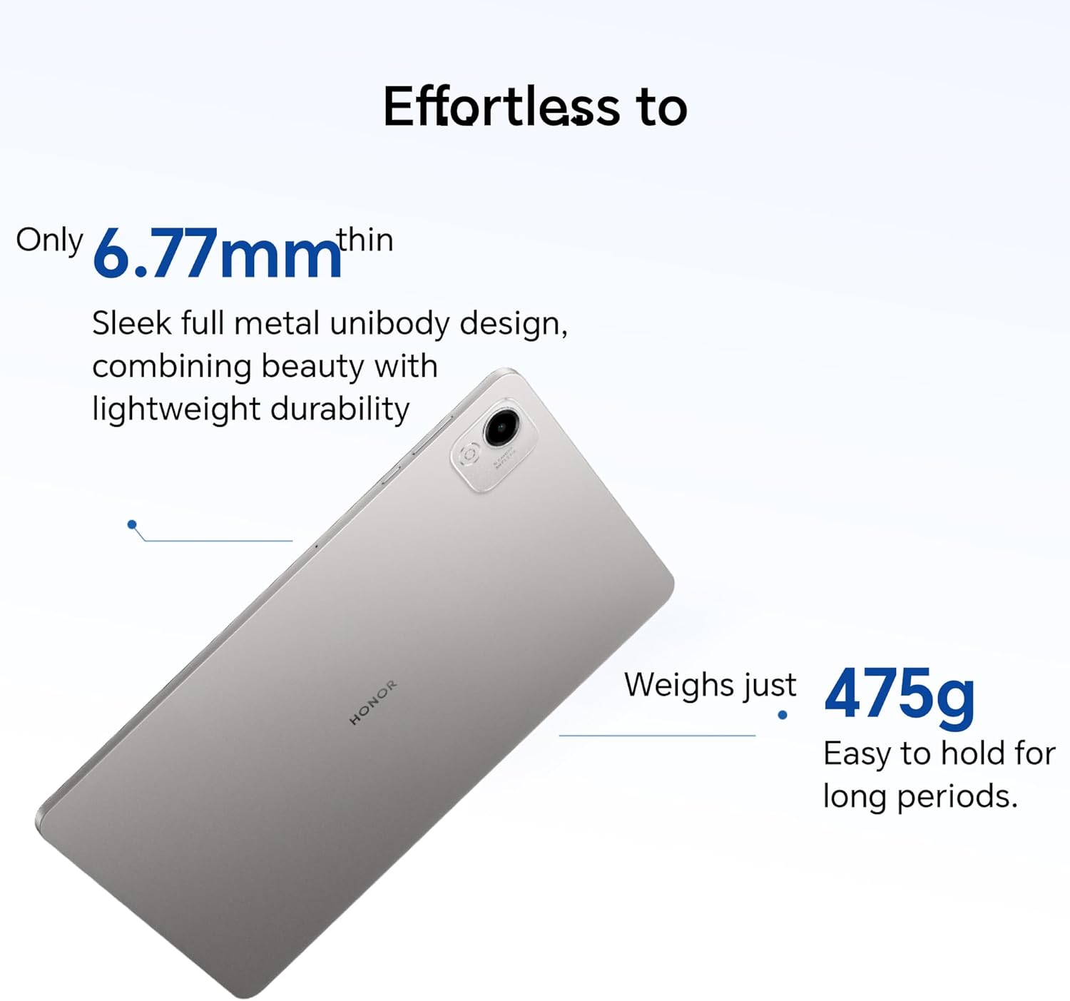 HONOR Pad X9a 11.5 Inch 128GB Wi-Fi-Grey