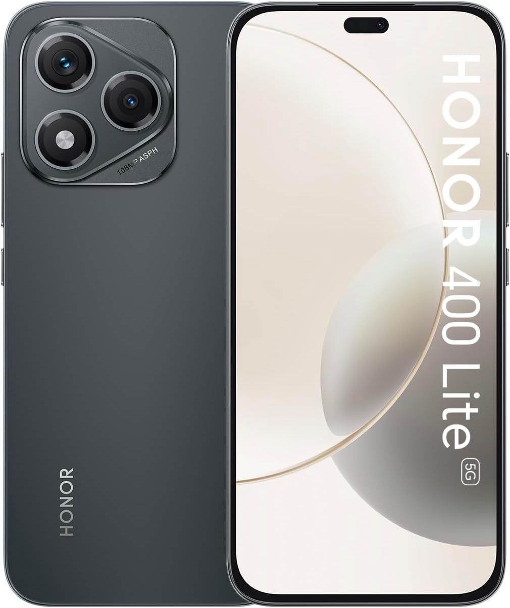 Honor 400 Lite 5G, Dual, 256GB 8GB Ram, Velvet Black