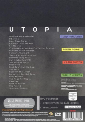 Utopia - Live In Boston 1982