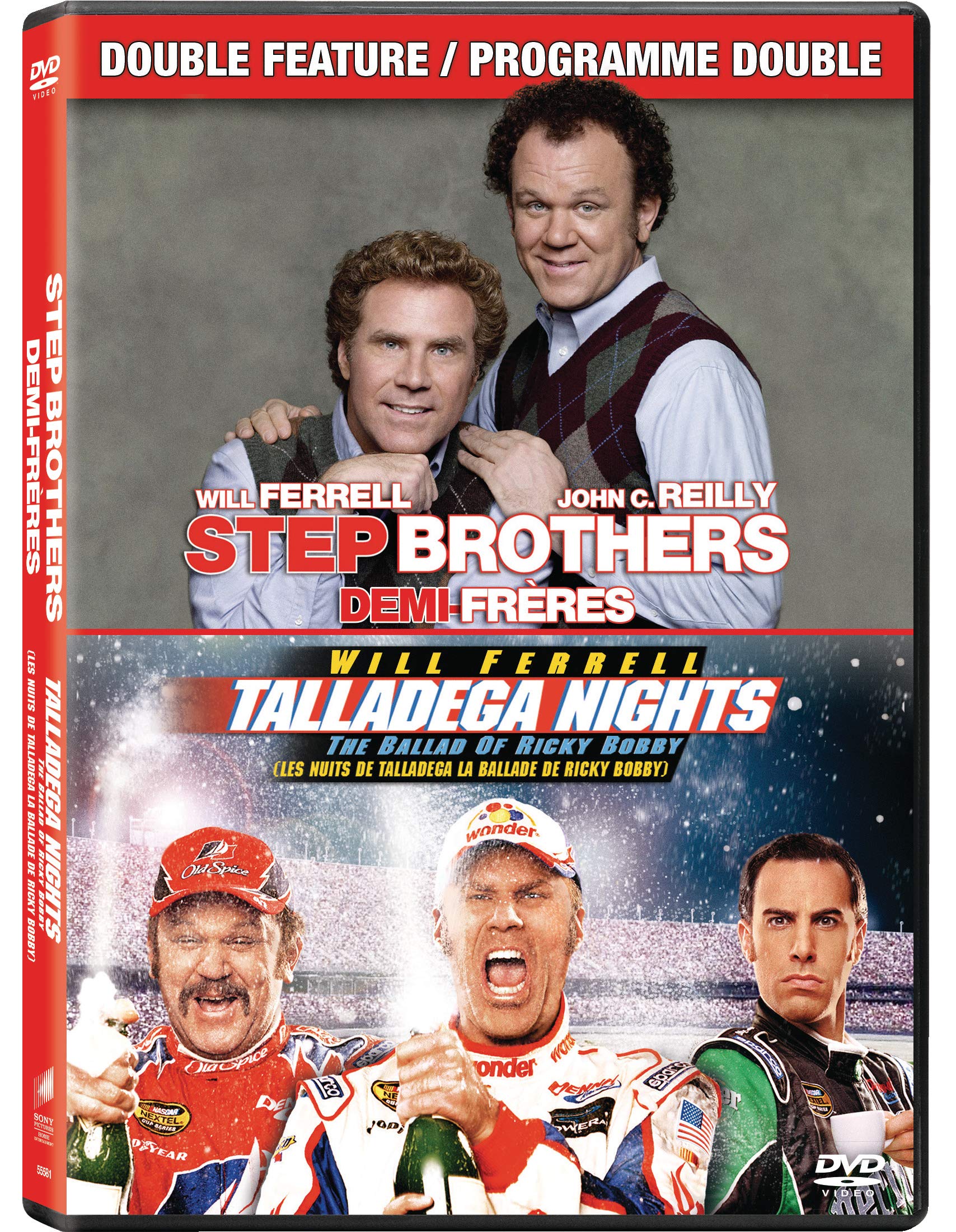 Step Brothers / Talladega Nights : The Ballad of Ricky Bobby (Double Feature) (Bilingual)