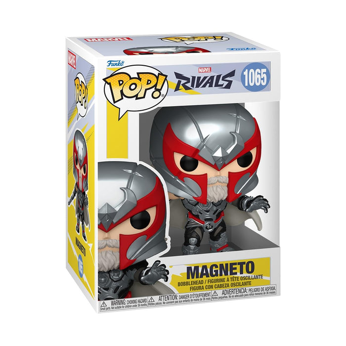 Funko Pop! Games: Marvel Rivals - Magneto - Collectable Vinyl Figure - Gift Idea - Official Merchandise - Toys for Kids & Adults - Video Games Fans - Model Figure for Collectors