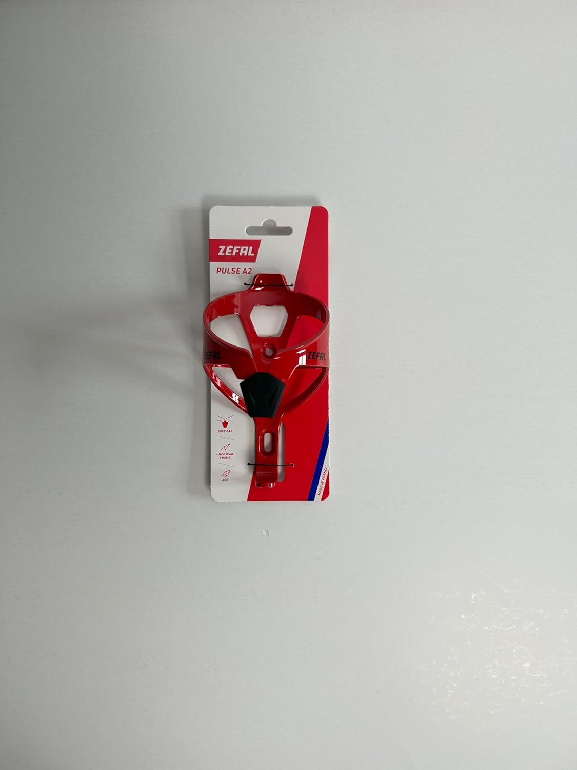 ZEFAL Pulse A2 - Portaborraccia per Bicicletta - Leggero Porta Borraccia Bici e MTB - Porta Borraccia Leggera, Forte e Resistente Produtta in Francia - 26g