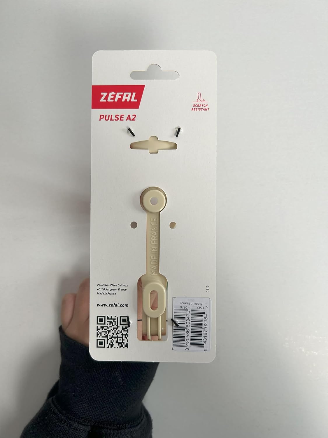 ZEFAL Pulse A2 - Portaborraccia per Bicicletta - Leggero Porta Borraccia Bici e MTB - Porta Borraccia Leggera, Forte e Resistente Produtta in Francia - 26g