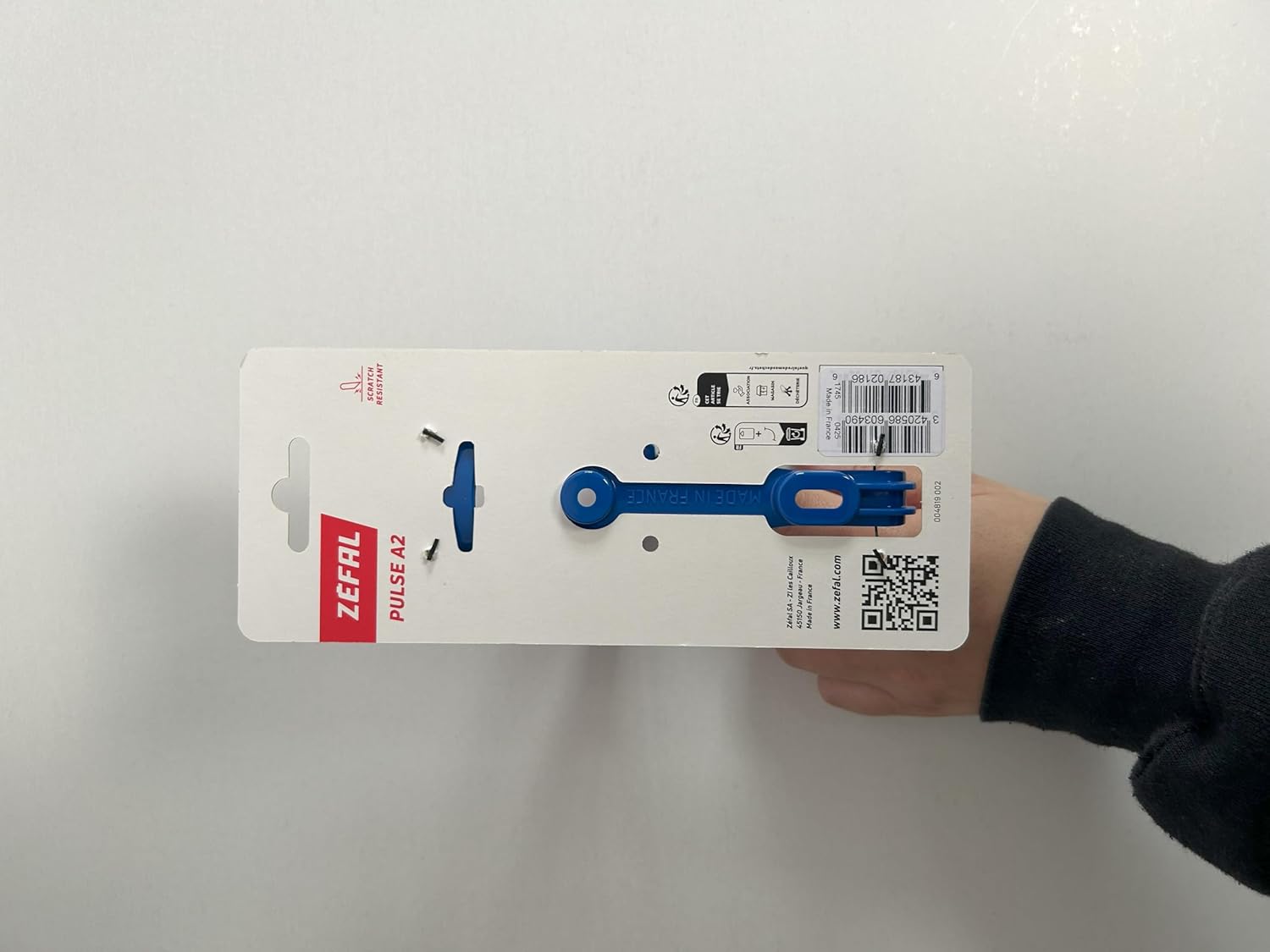 ZEFAL Pulse A2 - Portaborraccia per Bicicletta - Leggero Porta Borraccia Bici e MTB - Porta Borraccia Leggera, Forte e Resistente Produtta in Francia - 26g