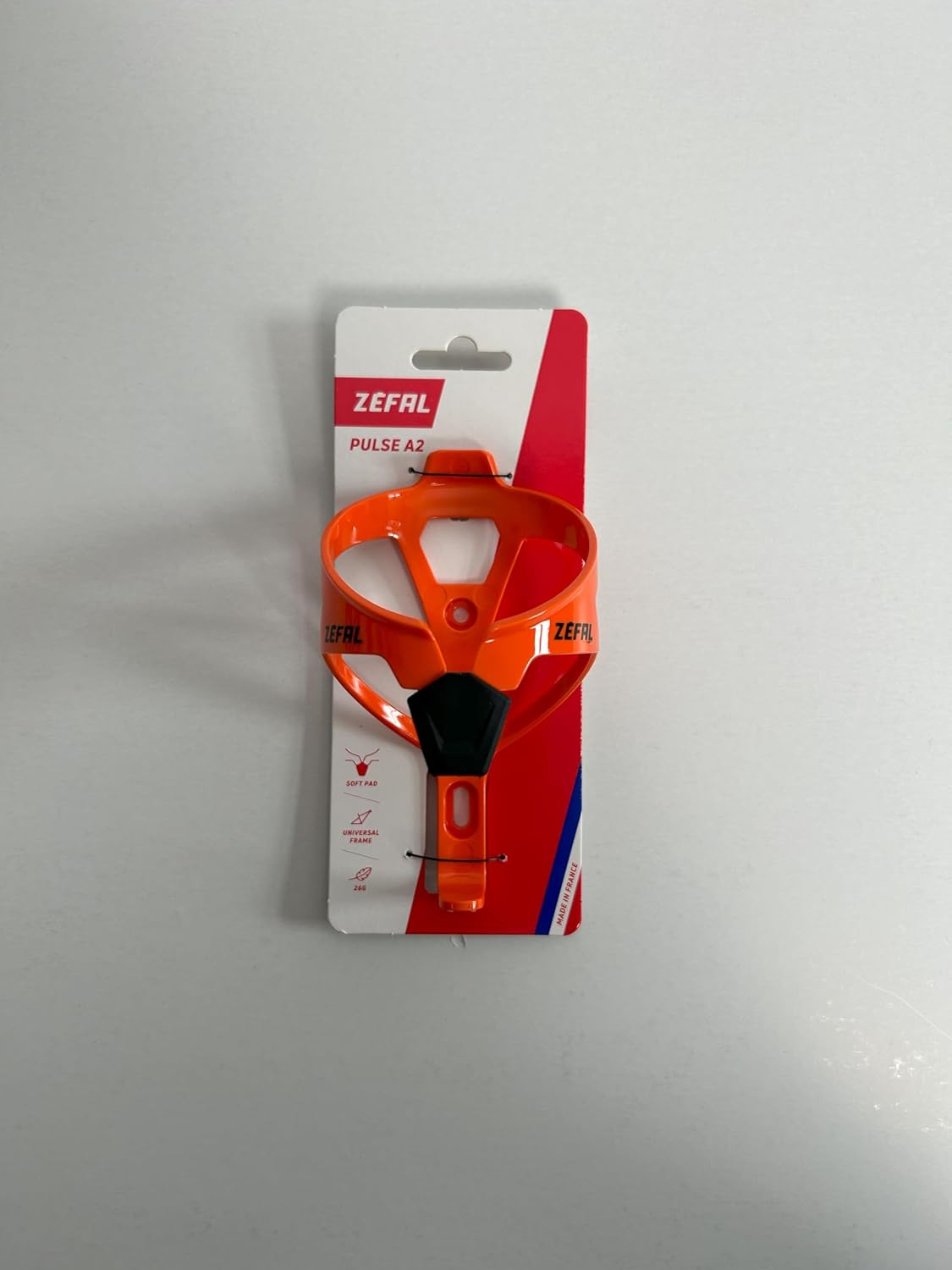 ZEFAL Pulse A2 - Portaborraccia per Bicicletta - Leggero Porta Borraccia Bici e MTB - Porta Borraccia Leggera, Forte e Resistente Produtta in Francia - 26g