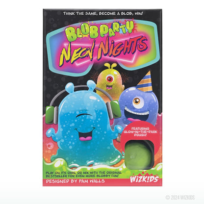 Blob Party: Neon Nights | Board Game | Co-op Party Game