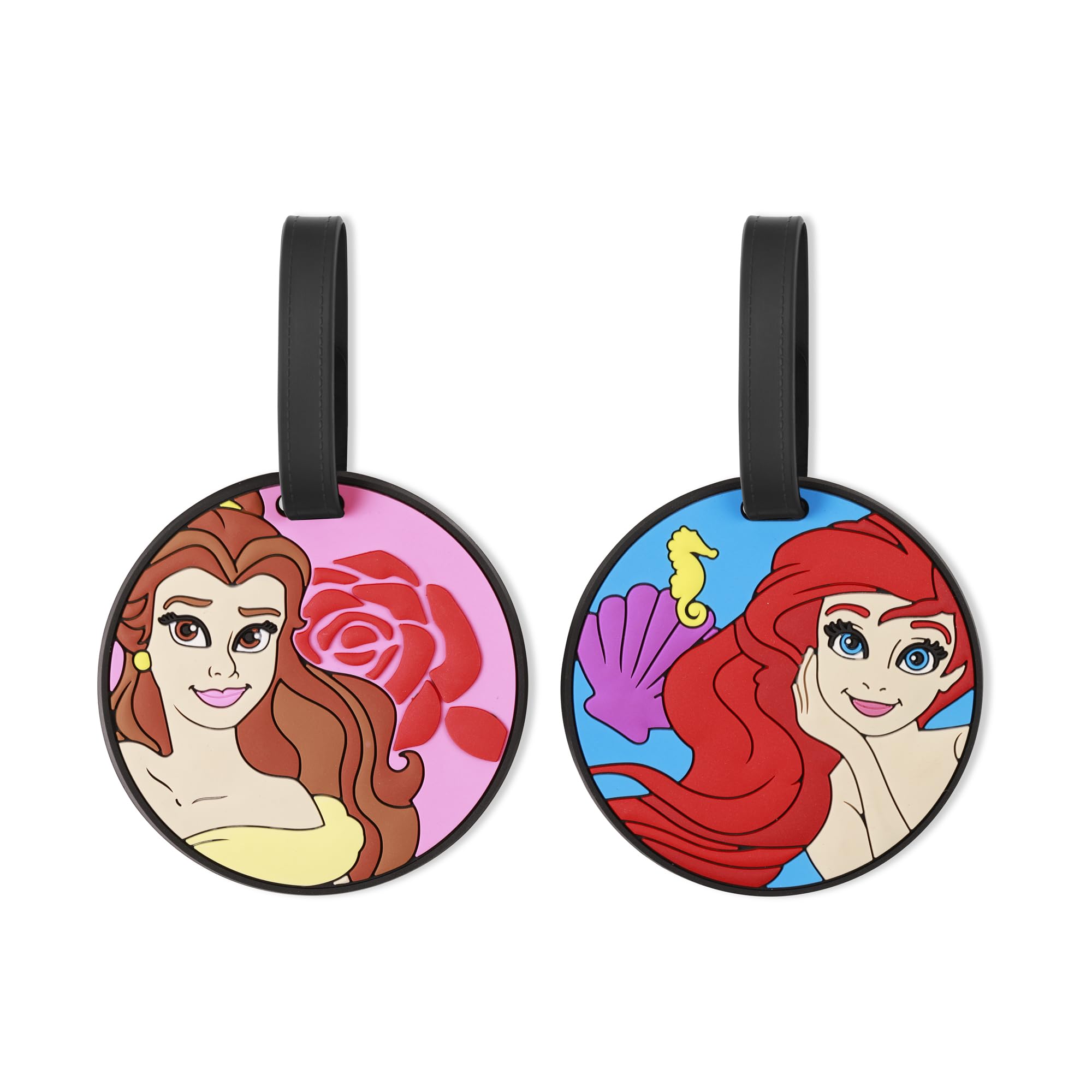Peers Hardy ID Equipaje Disney Princesas La Sirenita y Bella