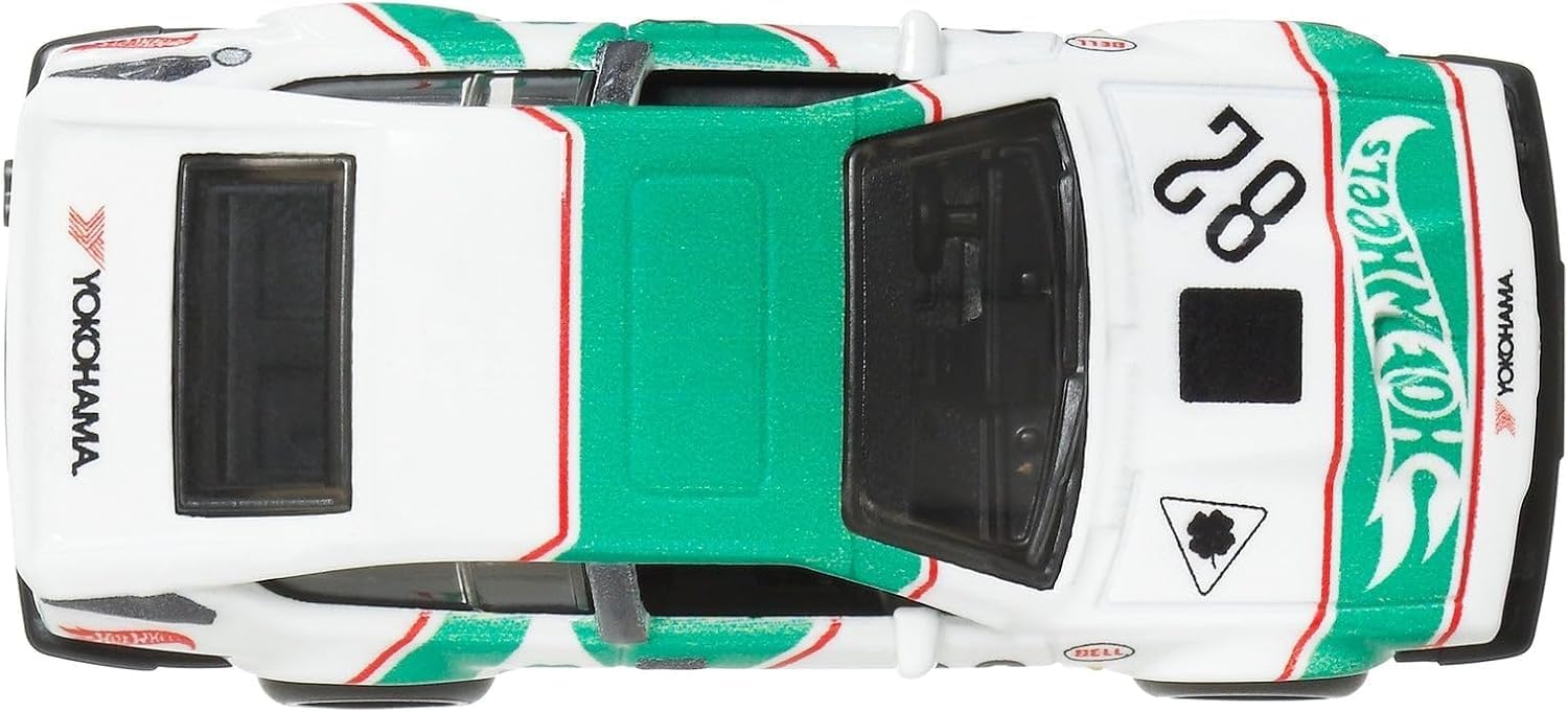Hot Wheels JBL16 Boulevard Alfa Romeo GTV6 3.0 Vehicle Toy, Mini Car, 3 Years Old and Up, Green