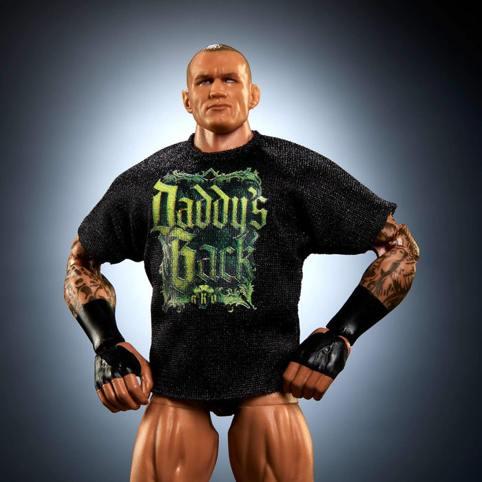 Mattel WWE Elite Action Figure & Accessories, Series #116 6-inch Collectible Randy Orton with 25 Articulation Points & Swappable Hands, JCJ06