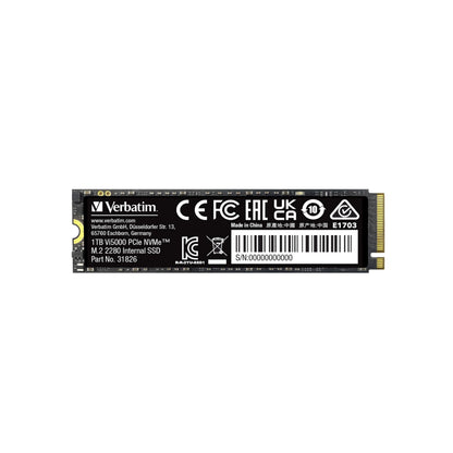 Verbatim VI5000 PCIE4 NVME M.2 SSD 1TB