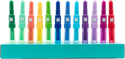 Gabby's Dollhouse - Set di penne spray - Matite da colorare per bambini - Set da colorare con matite colorate e pagine da colorare, GD23368