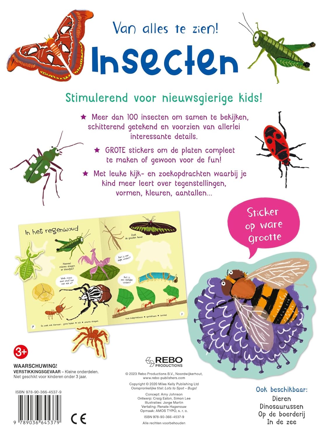 Rebo Publishers - Insecten - Van Alles Te Zien!