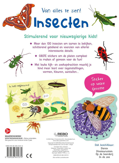 Rebo Publishers - Insecten - Van Alles Te Zien!