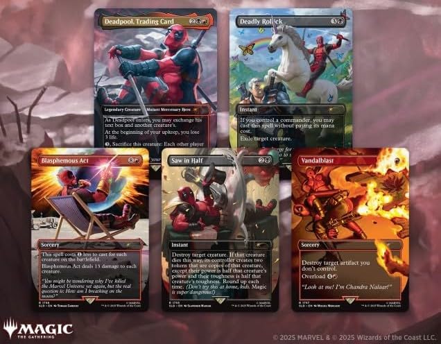 Magic the Gathering Secret Lair x Marvel's Deadpool (Non-Foil