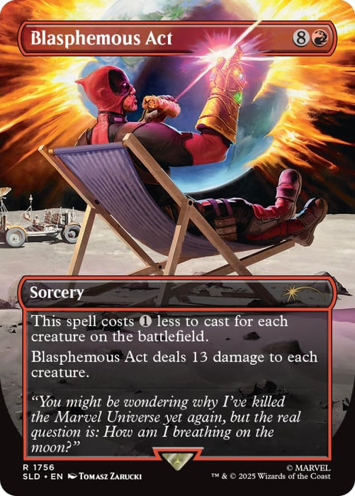 Magic the Gathering Secret Lair x Marvel's Deadpool (Non-Foil