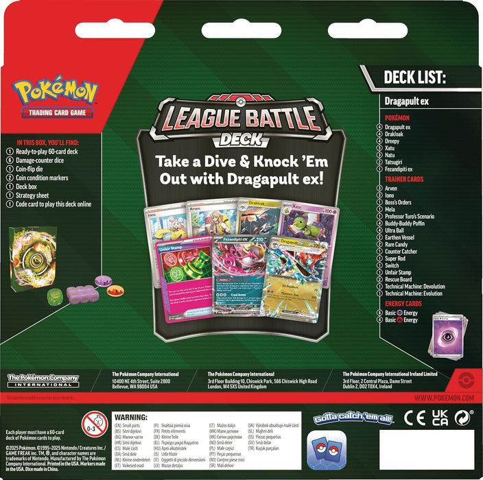 Pokemon Tcg - League Battle Deck - Dragapult Ex