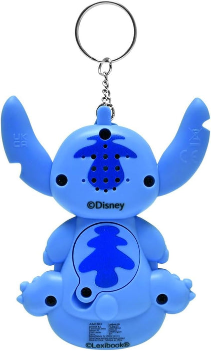 Lexibook, Disney Stitch, My Best-e, Console de Jeux Portable, Compagnon interactif et éducatif pour Enfants, 8 catégories de Jeux, Écran colorisé, Bleu, JLMB10D