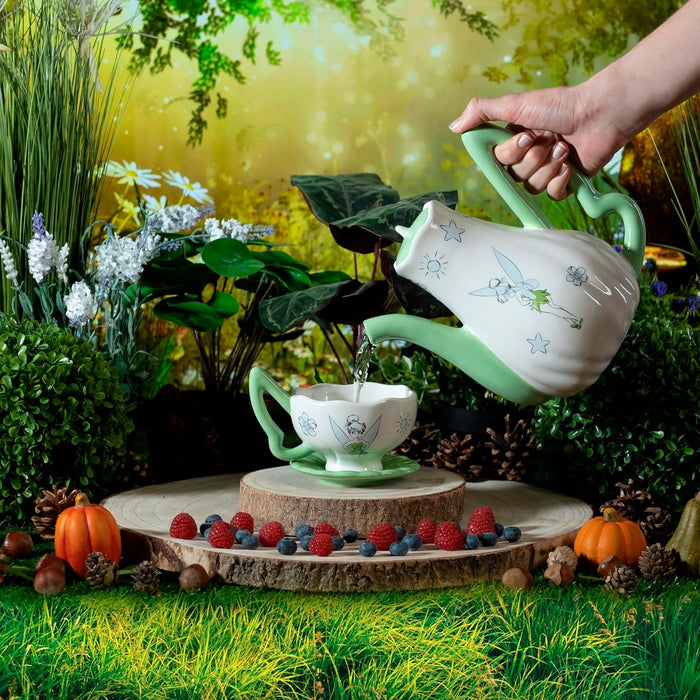 ABYSTYLE Disney Tinkerbell (Teapot with Cups/Set Teiera E Tazzine