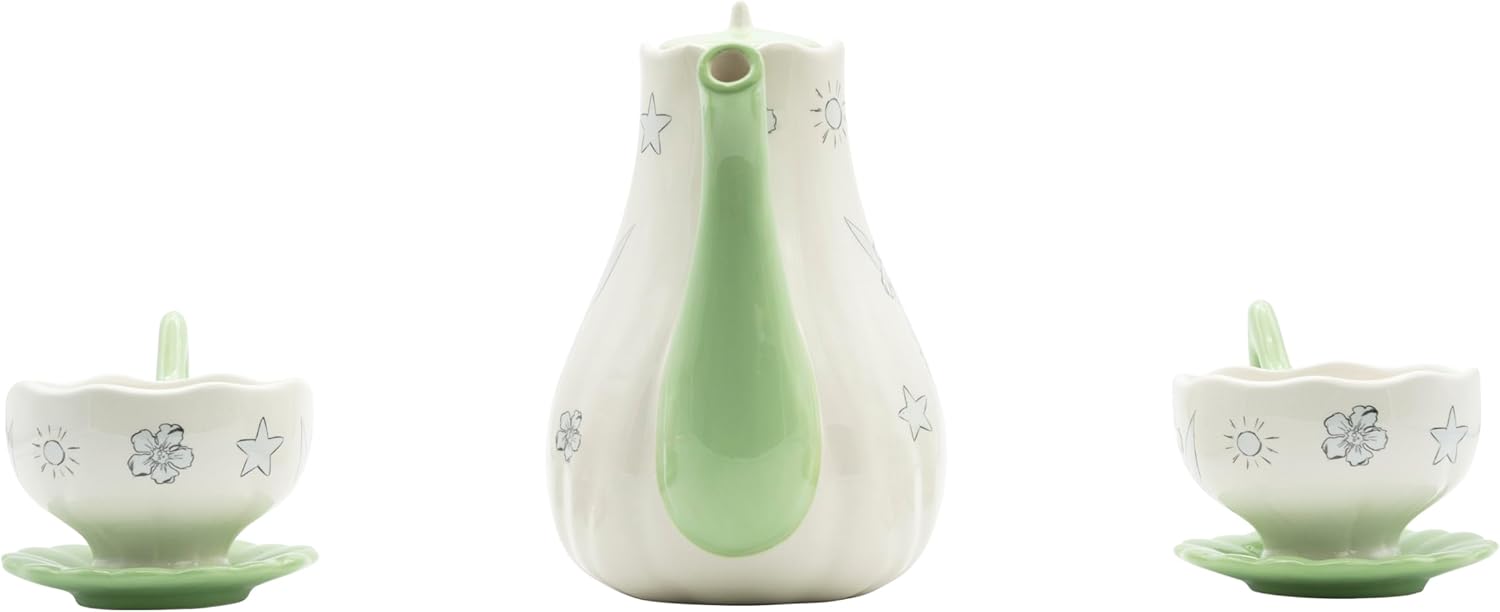 ABYSTYLE Disney Tinkerbell (Teapot with Cups/Set Teiera E Tazzine