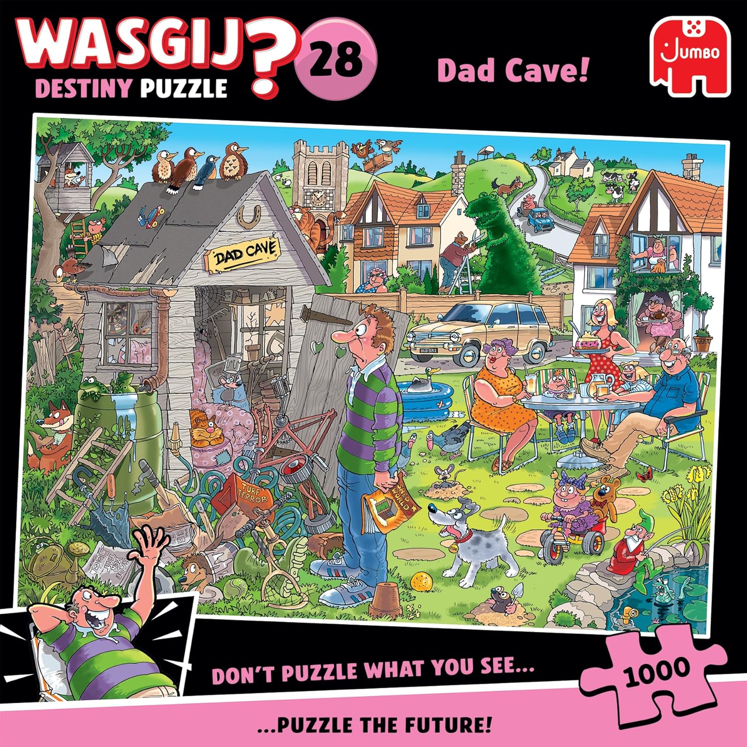 Wasgij - Destiny 28 Dad Cave! (1000 Pieces)