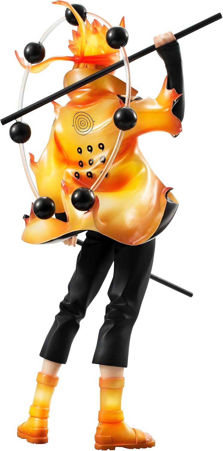 Naruto Shippuden G.E.M. Series Pvc Statue Naruto Uzumaki Six Paths Sage Mode 15Th Anniversary Ver. 22 Cm