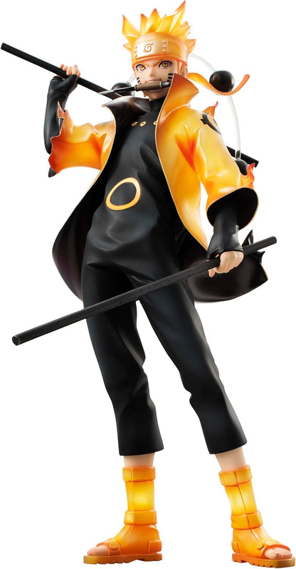 Naruto Shippuden G.E.M. Series Pvc Statue Naruto Uzumaki Six Paths Sage Mode 15Th Anniversary Ver. 22 Cm