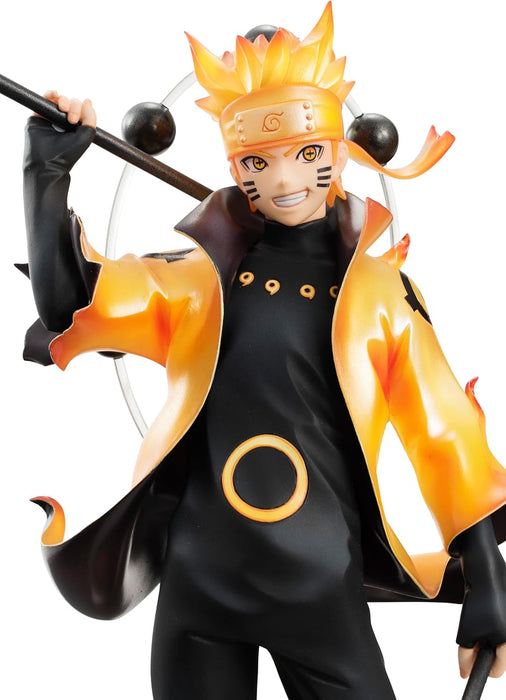 Megahouse -G.E.M. Serie Naruto Shippuden Naruto Uzumaki Sei Percorsi Modalità Salvia G.E.M.15th Anniversary ver.