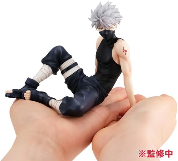 Naruto Shippuden G.E.M. Series Pvc Statue Kakashi-Sensei Palm Size 9 Cm