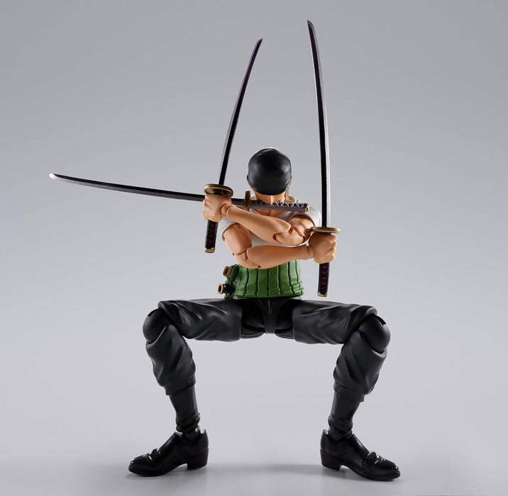 TAMASHII NATIONS, One Piece Roronoa Zoro Romance Dawn Figurine d'action de Bandai Spirits S.H.Figuarts