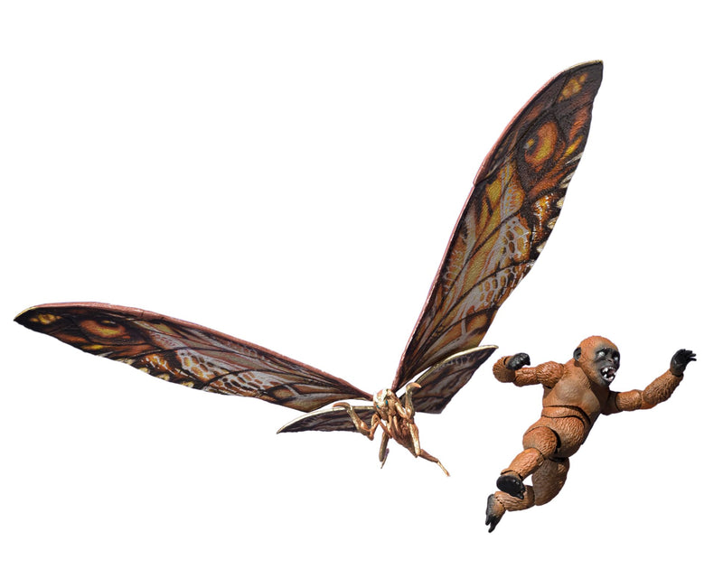 TAMASHII NATIONS - Godzilla x Kong: Das neue Imperium - Suko & Mothra aus Godzilla x Kong: Das neue Imperium (2024), Bandai Spirits S.H.MonsterArts Actionfigur