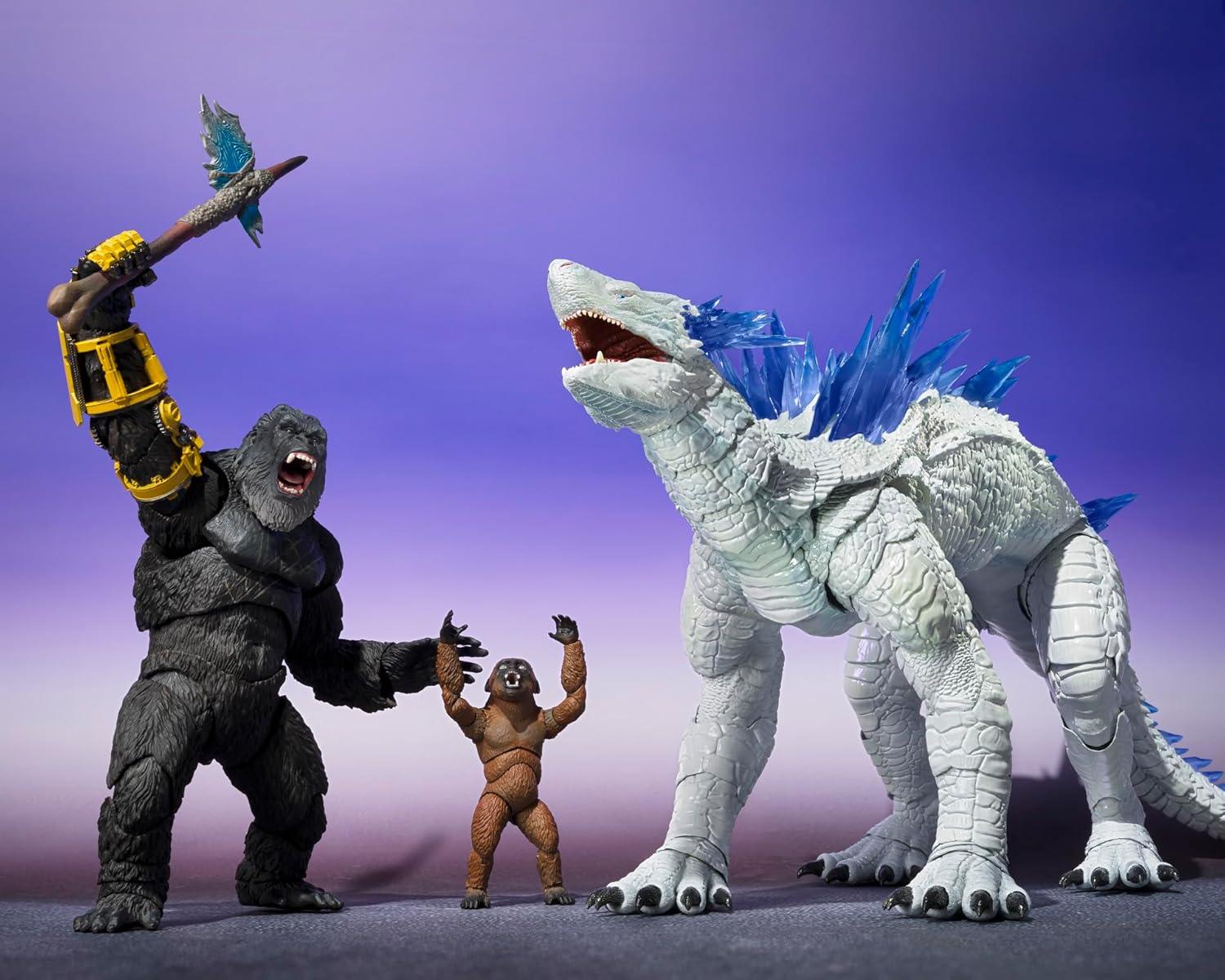 TAMASHII NATIONS - Godzilla x Kong: Das neue Imperium - Suko & Mothra aus Godzilla x Kong: Das neue Imperium (2024), Bandai Spirits S.H.MonsterArts Actionfigur