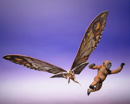 TAMASHII NATIONS - Godzilla x Kong: Das neue Imperium - Suko & Mothra aus Godzilla x Kong: Das neue Imperium (2024), Bandai Spirits S.H.MonsterArts Actionfigur