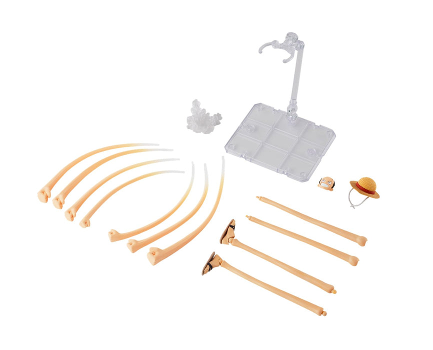 TAMASHII NATIONS – One Piece – Monkey D. Luffy – Romance Dawn – Gum-Gum Option Parts Set, Bandai Spirits S.H.Figuarts Figurine d'action