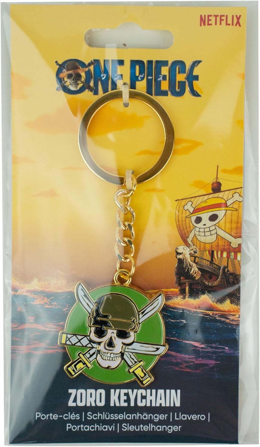 One Piece Keychain Pouche Zoro