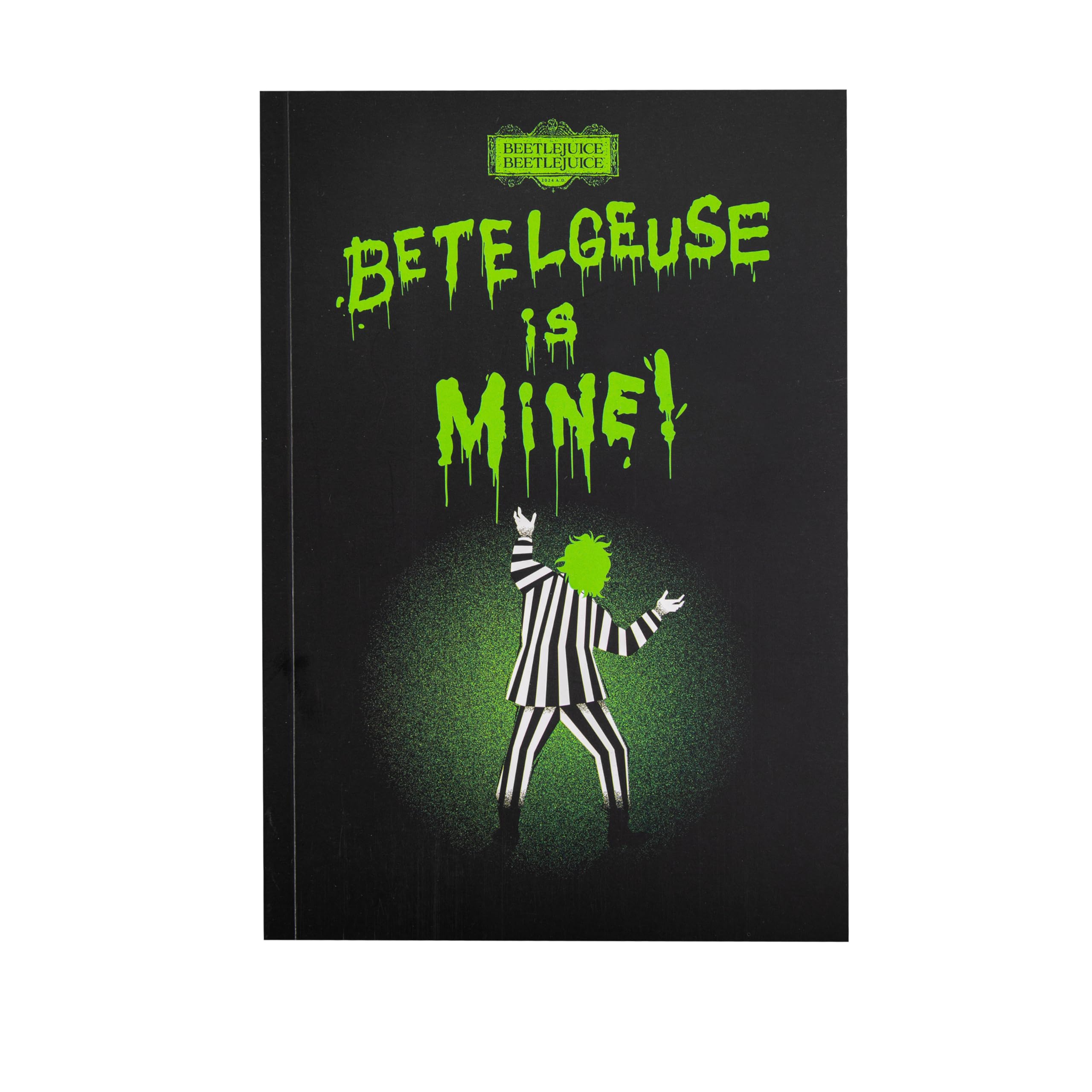 Cinereplicas Beetlejuice - Betelgeuse Is Mine - Softcover Notebook - 120p - Offical License