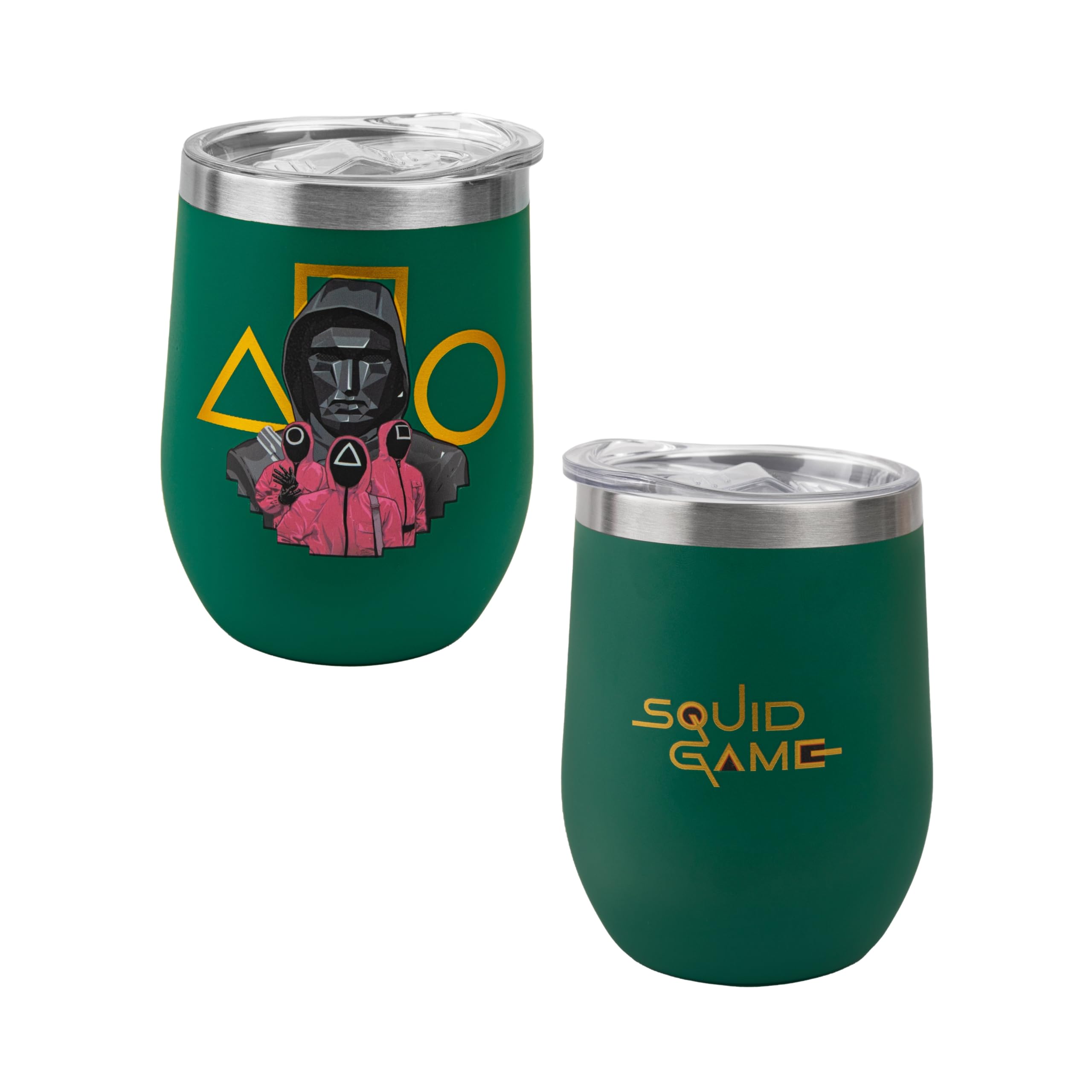 Cinereplicas Squid Game - Mug de voyage Isotherme Squid Game - 12 * 9 * 9cm- Licence Officielle