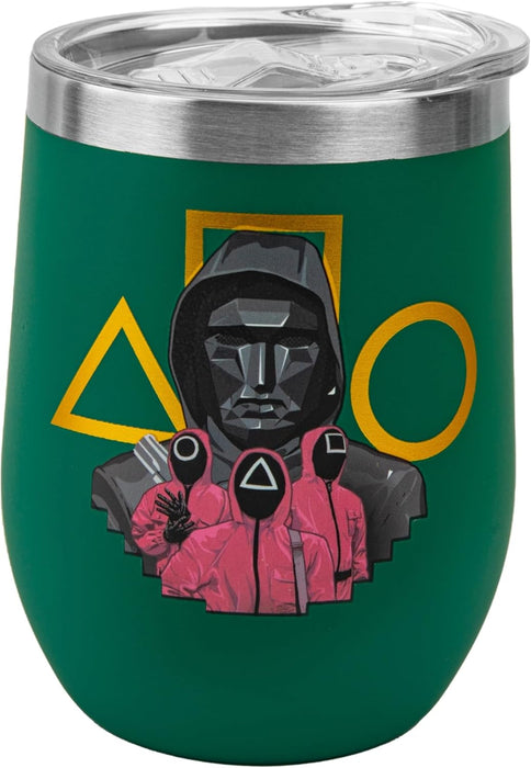 Cinereplicas Squid Game - Mug de voyage Isotherme Squid Game - 12 * 9 * 9cm- Licence Officielle