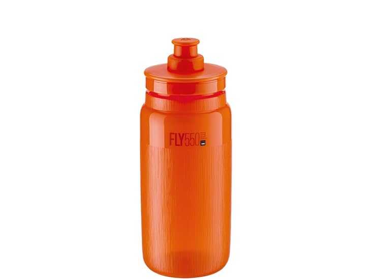 ELITE Fly Tex Flasche, 550 ml, Transparent Orange