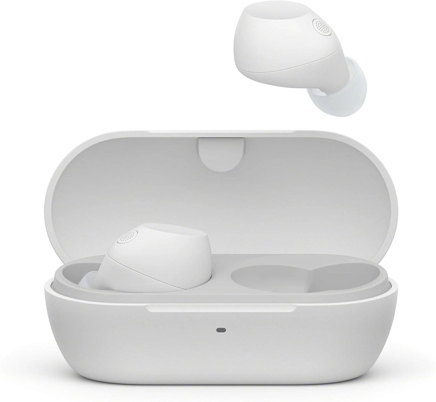 Ecouteurs sans fil Sony WF C710N Bluetooth Multipoint avec reduction de bruit active Blanc