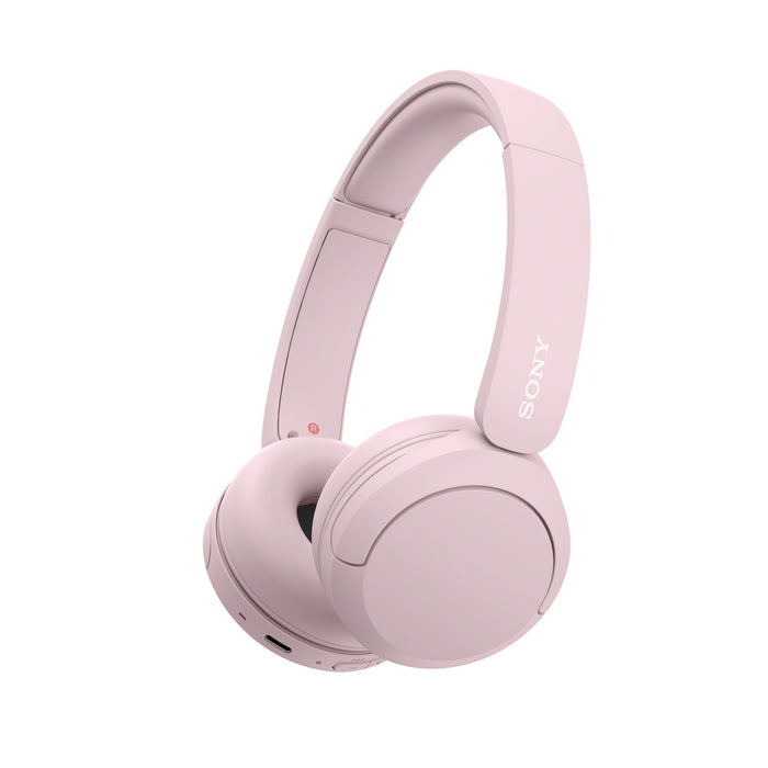 Sony WH-CH520 Wireless Bluetooth On-Ear Headphones, Sound, Lightweight Design, Up to 50hr Battery Life, Quick Charge, EQ, Clear Call Quality, iOS & Android